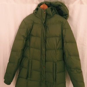 Ll Bean Hooded Down Coat